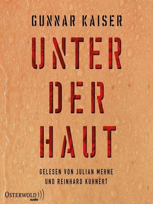 cover image of Unter der Haut